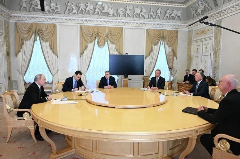 Встреча Путина и Уиткоффа завершилась