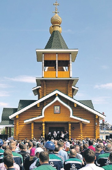 ХРАМ СВ. ВЕЛИКОМУЧЕНИЦЫ ВАРВАРЫ открыл свои двери верующим в конце 2017 года